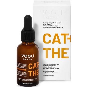 VEOLI BOTANICA CATCH THE SUN LIGHT/MEDIUM EFFECT BRONZING DROPS FOR THE FACE DRUPPELAAR 30 ML