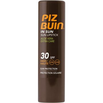 PIZ BUIN IN SUN (PIZ BUIN) IN SUN SUN LIPSTICK ALOE VERA EXTRA CARE SPF 30 HIGH STICK 4,9 GRAM