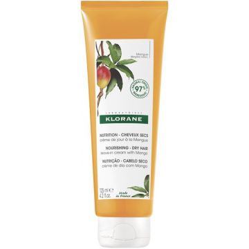 KLORANE NOURISHING MANGO DRY HAIR LEAVE-IN-CREAM HAARCREME TUBE 125 ML