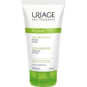 URIAGE HYSEAC (URIAGE) HYSEAC CLEANSING GEL COMBINATION TO OILY SKIN GEZICHTSREINIGER TUBE 100 ML