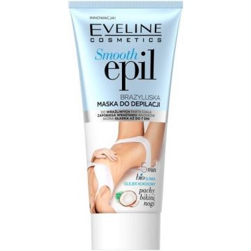 EVELINE SMOOTH EPIL KOELEND EFFECT BENEN, BIKINI, OKSELS ONTHARINGSGEL TUBE 175 ML