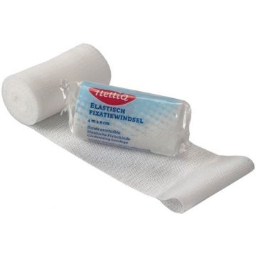 HELTIQ ELASTISCH FIXATIEWINDSEL 4 M X 6 CM 1 STUK