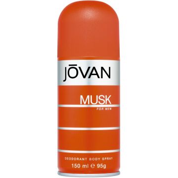 JOVAN MUSK FOR MEN DEODORANT SPRAY SPUITBUS 150 ML