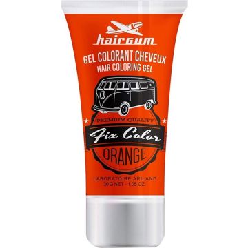 HAIRGUM FIX COLOR (HAIRGUM) FIX COLOR ORANGE HAIR COLORING GEL TUBE 30 ML
