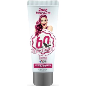 HAIRGUM SIXTY&#039;S COLOR (HAIRGUM) SIXTY&#039;S COLOR AUBERGINE HAARKLEURING TUBE 60 ML