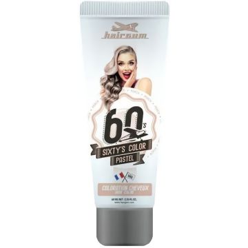 HAIRGUM SIXTY&#039;S COLOR (HAIRGUM) SIXTY&#039;S COLOR PEACH HAARKLEURING TUBE 60 ML