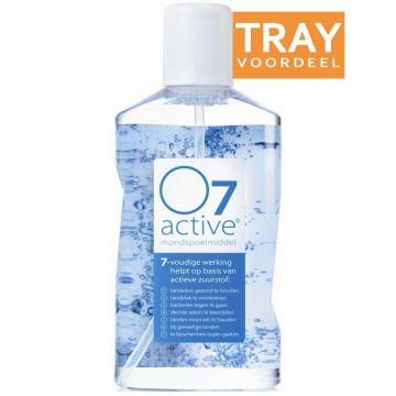 O7 ACTIVE MONDSPOELMIDDEL TRAY 6 X 500 ML