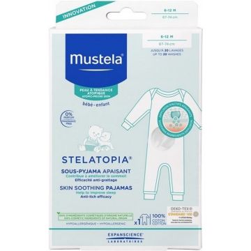 MUSTELA BEBE-ENFANT STELATOPIA (MUSTELA) STELATOPIA 6-12 M / 67-74 CM SKIN SOOTHING PAJAMAS PYJAMA 1 STUK