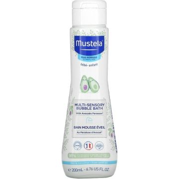 MUSTELA BEBE MULTI-SENSORY BUBBLE BATH 200 ML