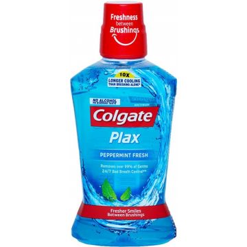 COLGATE PLAX (COLGATE) PLAX PEPPERMINT FRESH MONDWATER FLACON 500 ML