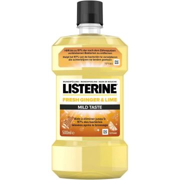 LISTERINE FRESH GINGER & LIME MILD TASTE MONDSPOELING 500 ML