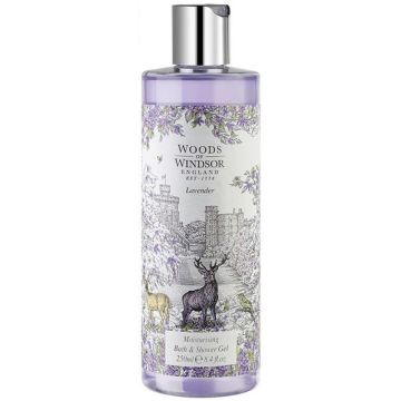 WOODS OF WINDSOR LAVENDER (WOODS OF WINDSOR) LAVENDER MOISTURISING BAD & SHOWER GEL DOUCHEGEL 250 ML