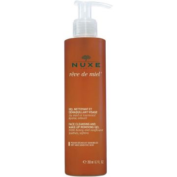 NUXE REVE DE MIEL (NUXE) REVE DE MIEL FACE CLEANSING AND MAKE-UP REMOVING GEL POMP 200 ML