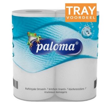 PALOMA KEUKENROLLEN TRAY 16 X 2 ROLLEN