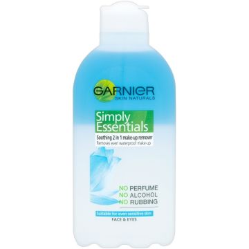 GARNIER SKIN NATURALS SIMPLY ESSENTIALS SOOTHING 2 IN 1 MAKE-UP REMOVER 200 ML