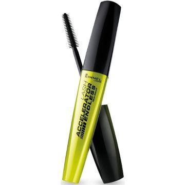 RIMMEL LASH ACCELERATOR ENDLESS FIBRES MASCARA 001 BLACK 10 ML