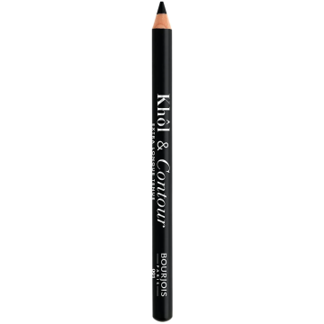 BOURJOIS KHOL & CONTOUR EYE PENCIL 001 NOIR-ISSIME OOGPOTLOOD 1,2 GRAM (LICHT BESCHADIGD)