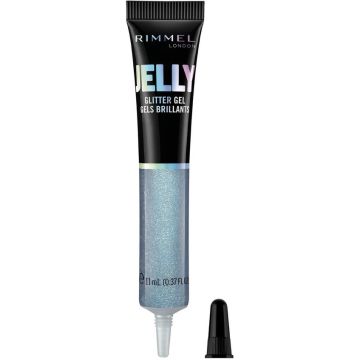 RIMMEL JELLY GLITTER GEL 200 BLUE LAGOON OOGSCHADUW 11 ML