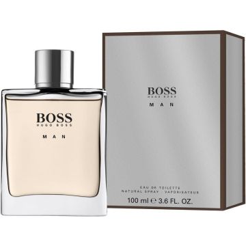 HUGO BOSS MAN (HUGO BOSS) MAN EDT FLES 100 ML (SEALING BESCHADIGD)