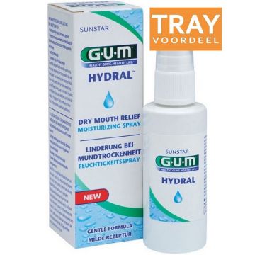 GUM HYDRAL (GUM) HYDRAL MOISTURIZING SPRAY TRAY 24 X 50 ML
