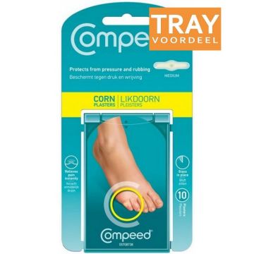 COMPEED LIKDOORN MEDIUM PLEISTERS TRAY 240 X 10 STUKS