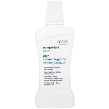 ZIAJA MINTPERFEKT (ZIAJA) MINTPERFEKT ACTIV REMINALIZING MOUTHWASH MONDWATER FLACON 500 ML