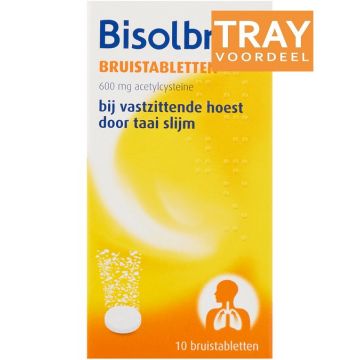 BISOLVON BISOLBRUIS 600 MG BRUISTABLETTEN TRAY 160 X 10 STUKS