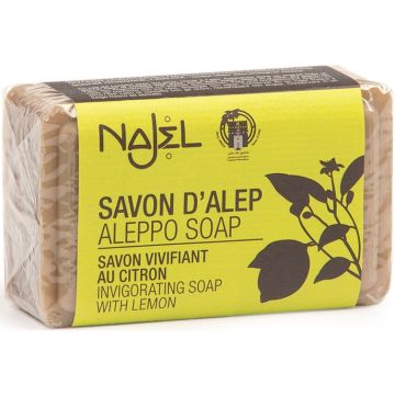 NAJEL ALEPPO SOAP WITH LEMON ZEEP PAK 100 GRAM