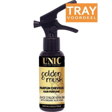 UNIC GOLDEN MUSK HAIR PERFUME HAARPARFUM 6 X 50 ML