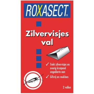 ROXASECT ZILVERVISJES VAL DOOSJE 2 STUKS