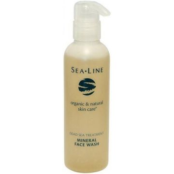 SEA LINE DEAD SEA TREATMENT MINERAL FACE WASH GEZICHTSREINIGER POMP 200 ML