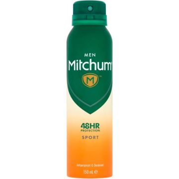 MITCHUM SPORT MEN DEODORANT SPRAY SPUITBUS 150 ML