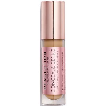 REVOLUTION CONCEAL & DEFINE (MAKEUP REVOLUTION) CONCEAL & DEFINE C10 CONCEALER KOKER 4 GRAM