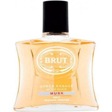BRUT MUSK AFTERSHAVE FLES 100 ML