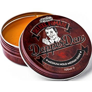 DAPPER DAN MEDIUM HOLD MEDIUM SHINE DELUXE POMADE POT 100 ML