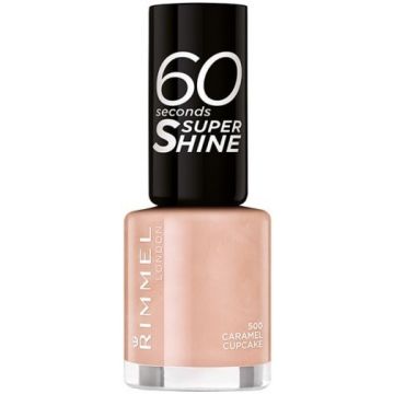 RIMMEL 60 SECONDS (RIMMEL) 60 SECONDS 500 CARAMEL CUPCAKE NAGELLAK 8 ML
