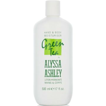 ALYSSA ASHLEY GREEN TEA HAND & BODY MOISTURISER BODY LOTION FLACON 500 ML