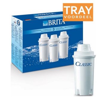 BRITA CLASSIC FILTERPATRONEN TRAY 10 X 3 STUKS