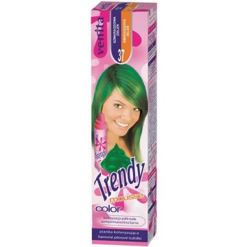 VENITA TRENDY COLOR (VENITA) TRENDY COLOR MOUSSE 37 EMERALD GREEN HAARKLEURING 75 ML
