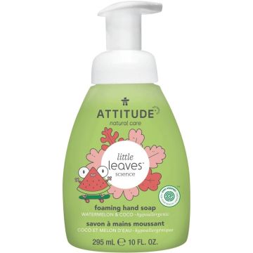 ATTITUDE LITTLE LEAVES WATERMELON & COCO FOAMING HAND SOAP HANDZEEP 295 ML