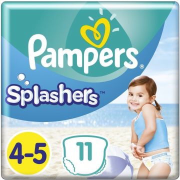 PAMPERS SPLASHERS (PAMPERS) SPLASHERS 4-5 ZWEMLUIERS PAK 11 STUKS