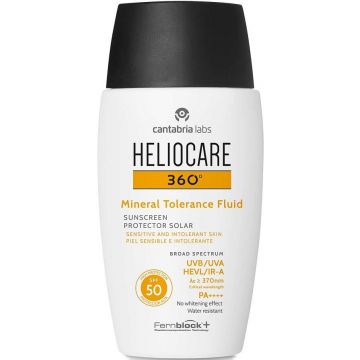 CANTABRIA LABS HELIOCARE 360 (CANTABRIA LABS) 360 MINERAL TOLERANCE FLUID SPF 50 ZONNEBRAND 50 ML