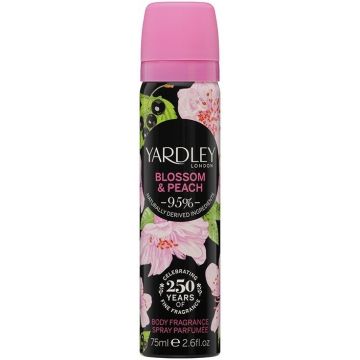 YARDLEY BLOSSOM & PEACH DEODORANT SPRAY 75 ML