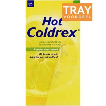HOT COLDREX POEDER VOOR DRANK TRAY 60 X 10 STUKS