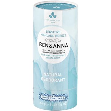 BEN & ANNA HIGHLAND BREEZE SENSITIVE DEODORANT 40 GRAM