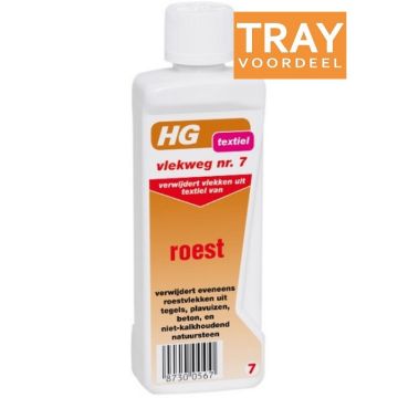 HG WASRUIMTE VLEKWEG 7 ROEST VLEKVERWIJDERAAR 6 X 50 ML
