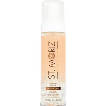 ST. MORIZ PROFESSIONAL MEDIUM DARK TANNING MOUSSE ZELFBRUINER 200 ML