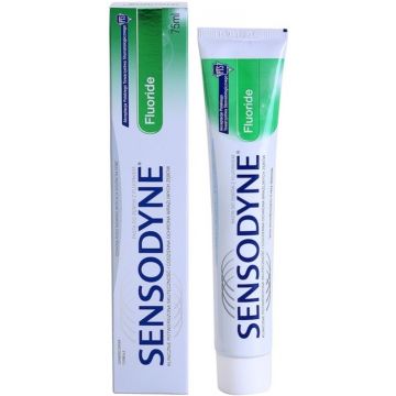 SENSODYNE FLUORIDE (SENSODYNE) FLUORIDE TANDPASTA TUBE 75 ML