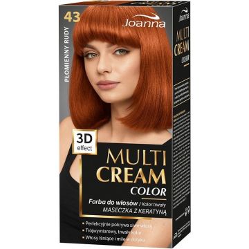 JOANNA MULTI CREAM COLOR (JOANNA) MULTI CREAM COLOR 43 FIERY RED HAARVERF 1 STUK