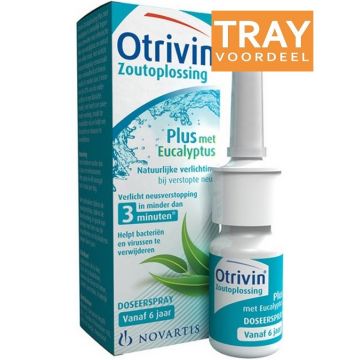 OTRIVIN ZOUTOPLOSSING PLUS MET EUCALYPTUS DOSEERSPRAY SPRAY TRAY 10 X 20 ML